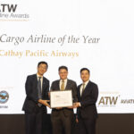 Cathay Cargo won “Cargo Airline of the Year” at the 49th Annual Airline Industry Achievement Awards produced by Air Transport World (ATW) at the IATA AGM.