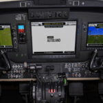 Garmin autoland system used within aircraft cockpit