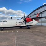 Loganair is introducing its first ATR aircraft to Glasgow Airport