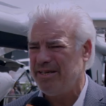 Frank Stephenson, director of design at AutoFlight, talking to FINN during Paris Air Show,