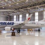 Nigeria’s Overland Airways has taken delivery of its first jet – an E175.