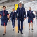British Airways has revealed its new uniforms for cabin crew, pilots and airport staff, designed by Ozwald Boateng, OBE.