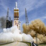 The final ULA Delta IV Heavy rocket, carrying the NROL-70 mission for the National Reconnaissance Office, lifts off from Space Launch Complex-37 at 12:53 p.m. EDT on April 9.
